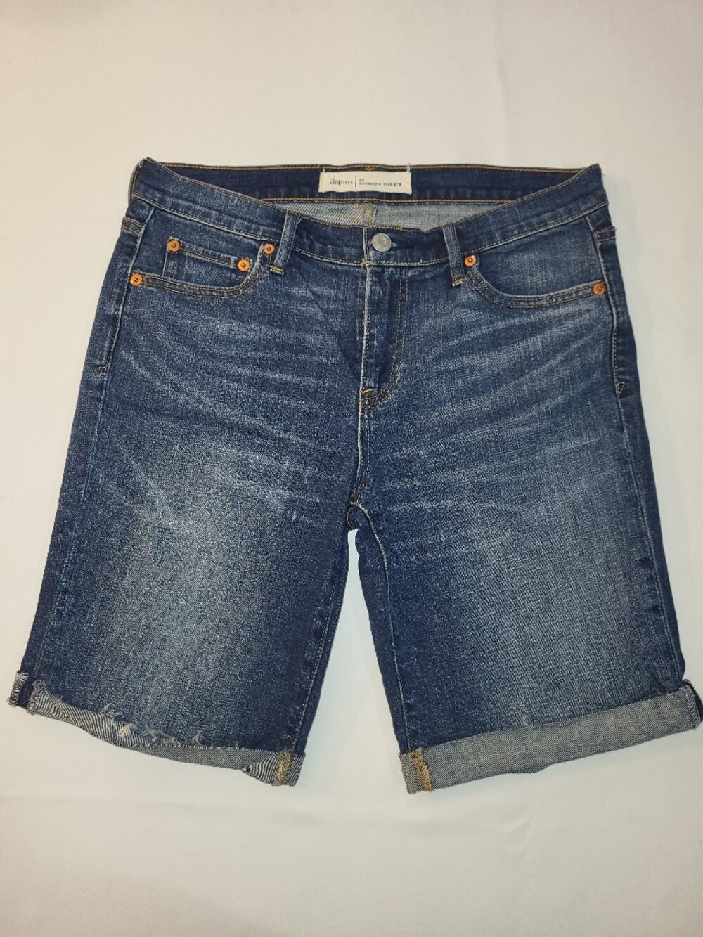 GAP Bermuda Shorts Women Size 28 Casual Mid Rise Summer Shorts